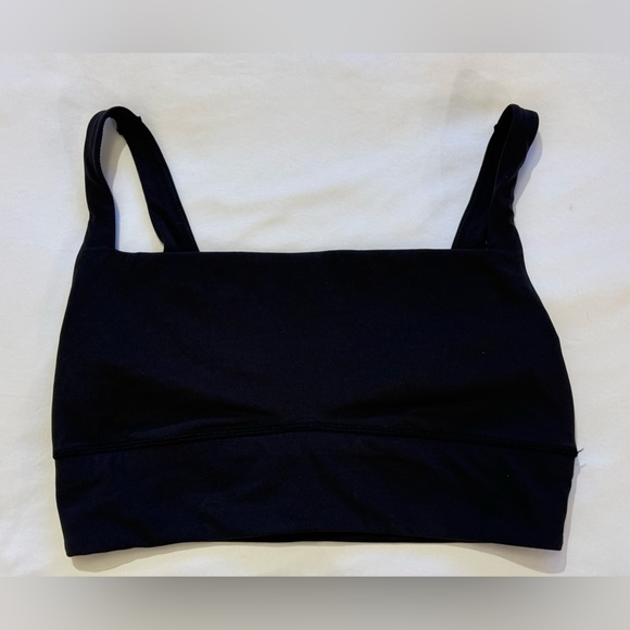 SKIMS NWOT Longline Bralette, Color: Onyx, Size: M - Picture 3 of 5